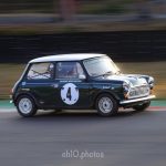 Tom O'Farrell racing a Classic Mini at Brands Hatch Mini Festival 2026